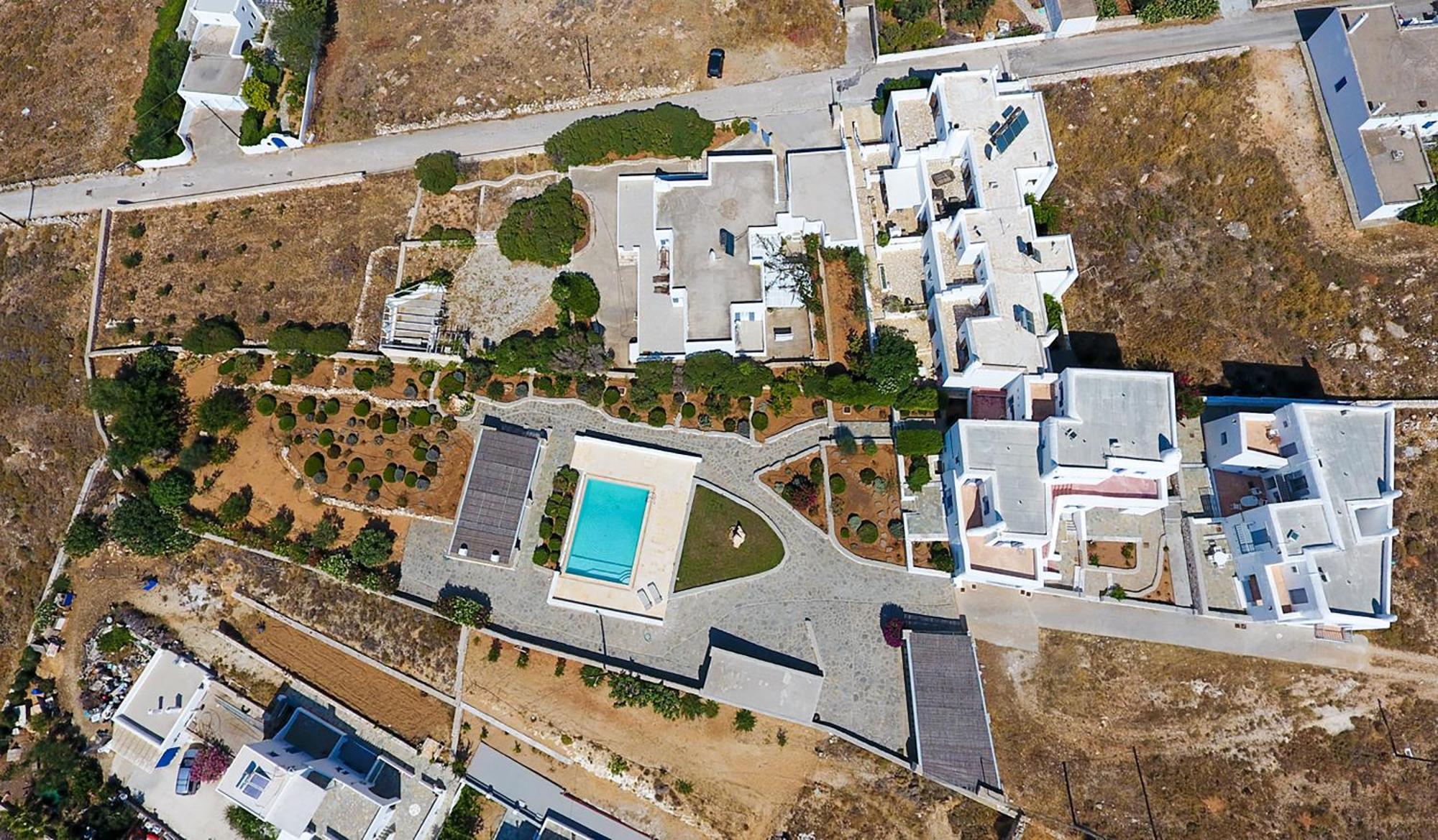 Amelie Villa With Pool And Amazing Sea Views, Paros Márpissa 外观 照片