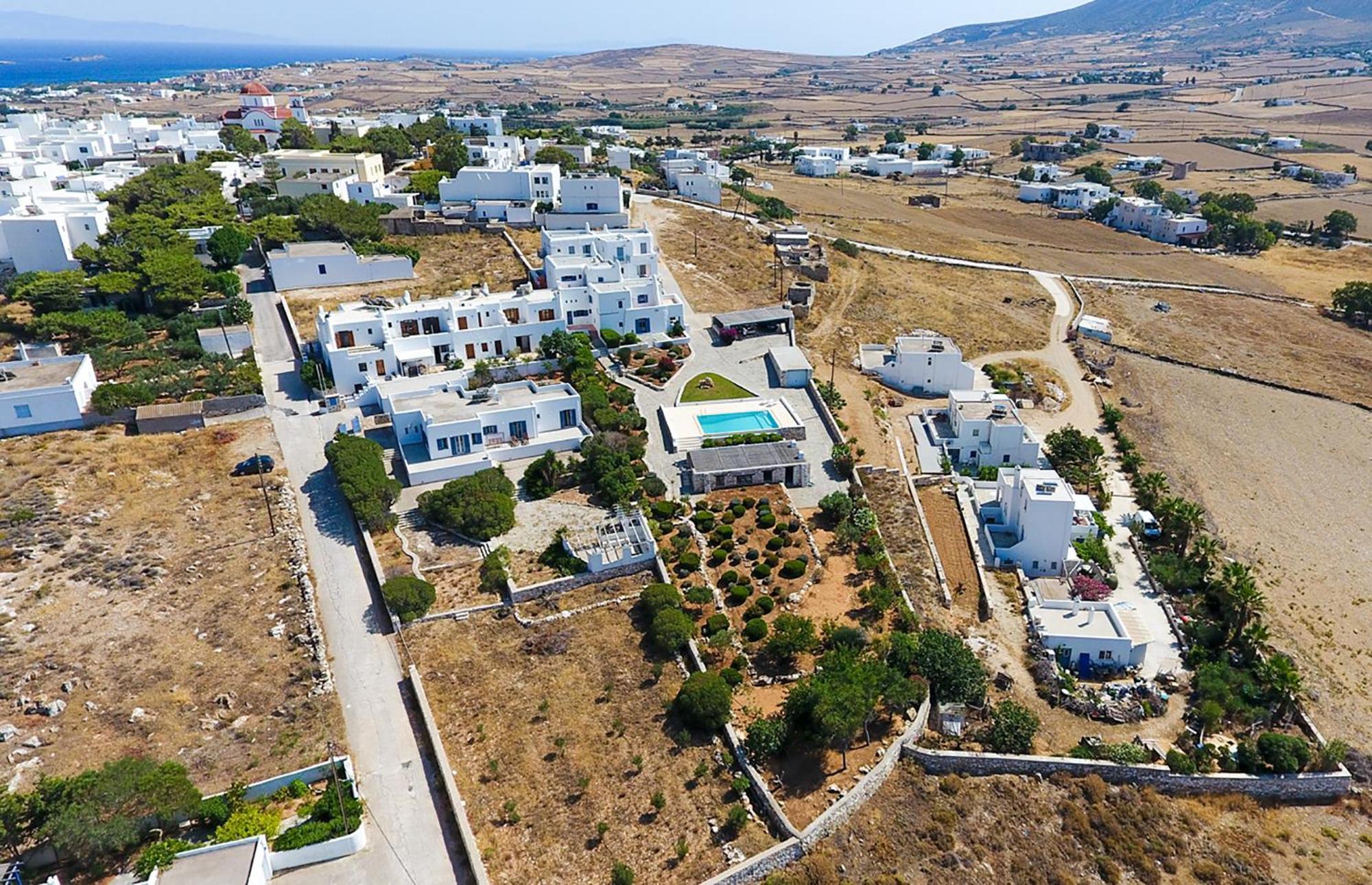 Amelie Villa With Pool And Amazing Sea Views, Paros Márpissa 外观 照片